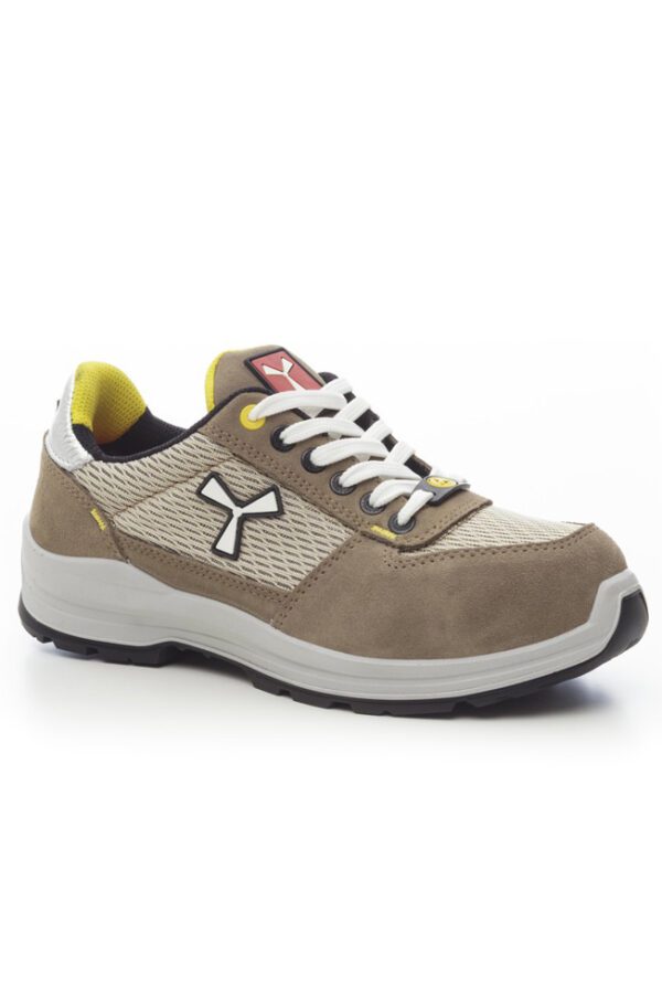 Los GET FORCE LOW LD S1P-SUT de Payper combinan seguridad y estilo, manteniendo tus pies protegidos y frescos en el trabajo.
