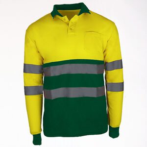 Polo de alta visibilidad Sunny2 Plus de Prima, modelo manga larga.