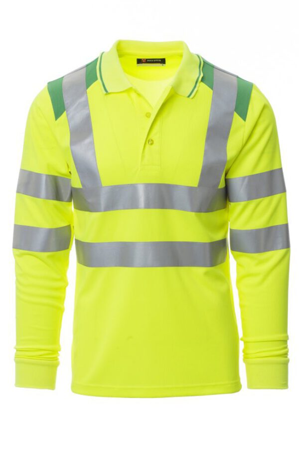 Camiseta Polo Alta Visibilidad Guard + Winter Hombre Payper