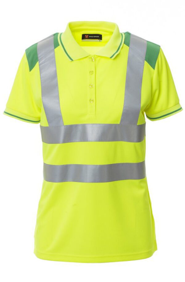 Camiseta Polo Alta Visibilidad Guard + Winter Lady Payper
