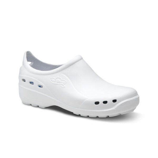 Calzado Feliz Caminar Flotantes Shoes, ultraligero en material EVA, color blanco.