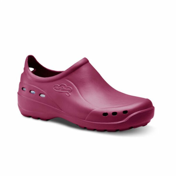 Calzado Feliz Caminar Flotantes Shoes, ultraligero en material EVA, color burdeos.