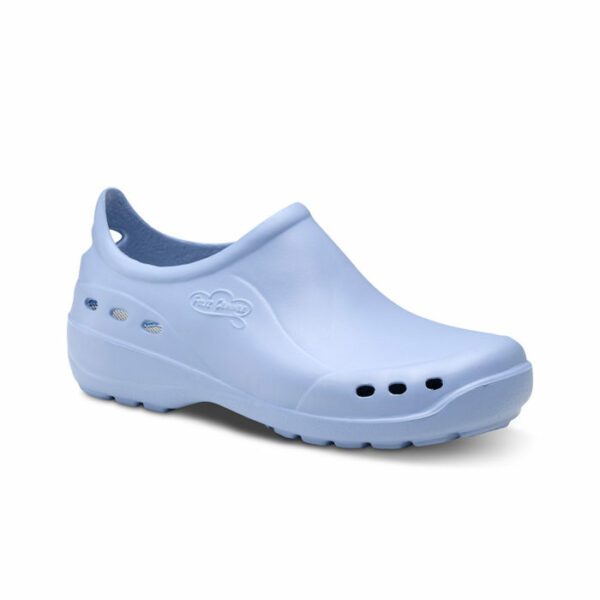 Calzado Feliz Caminar Flotantes Shoes, ultraligero en material EVA, color celeste.