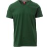 Camiseta de hombre Payper de cuello de pico y manga corta en color verde