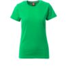 Camiseta de mujer Payper SUNRISE LADY de manga corta y cuello redondo en color verde gelatina