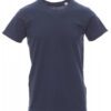 Camiseta Payper Party para hombre, 100% algodón flameado, color azul denim.