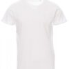 Camiseta Payper Party para hombre, 100% algodón flameado, color blanco.