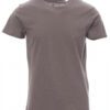 Camiseta Payper Party para hombre, 100% algodón flameado, color gris acero.