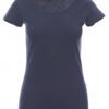 Camiseta Payper Party Lady para mujer, 100% algodón flameado, color azul denim.