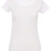 Camiseta Payper Party Lady para mujer, 100% algodón flameado, color blanco.