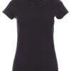 Camiseta Payper Party Lady para mujer, 100% algodón flameado, color negro.