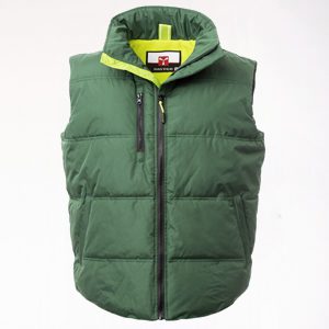 Chaleco Daytona de Payper acolchado color verde