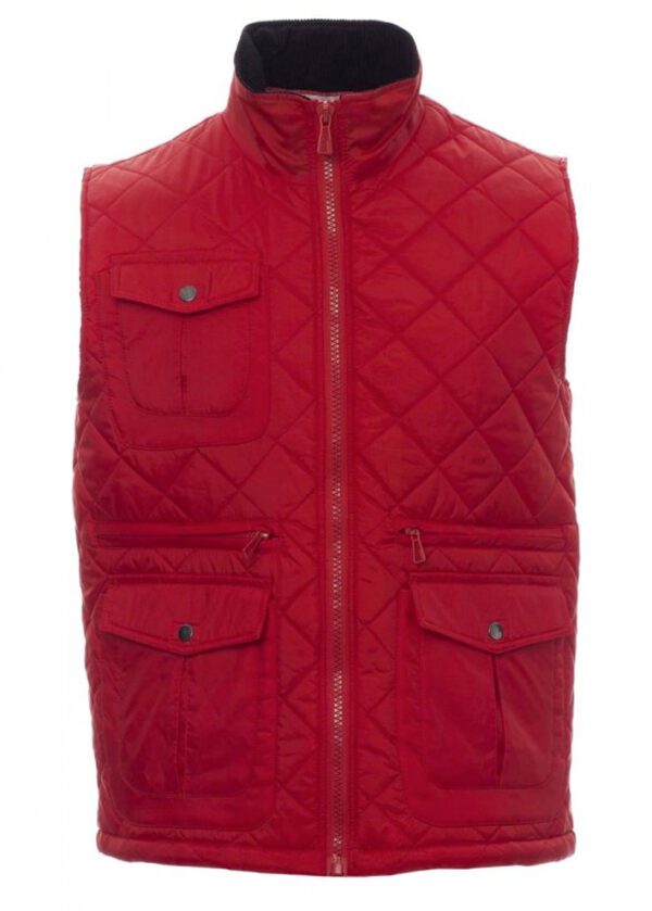 Chaleco acolchado multibolsillos en varios colores de Payper para hombres.
