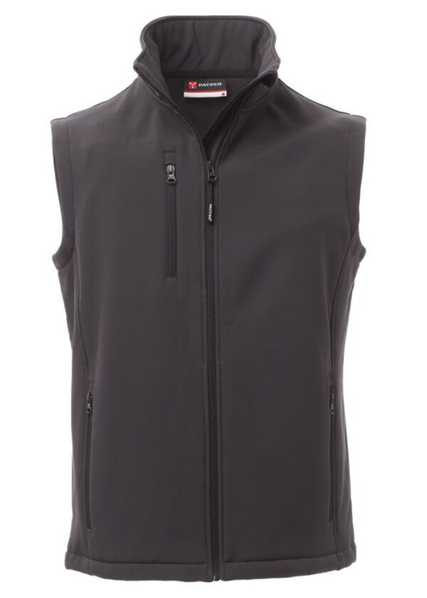 Chaleco Soft-Shell Modelo Glasgow con cremallera frontal