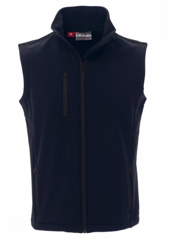 Chaleco Soft-Shell Modelo Glasgow con cremallera frontal