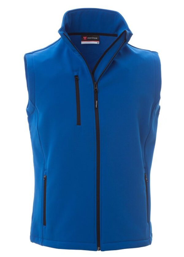 Chaleco Soft-Shell Modelo Glasgow con cremallera frontal