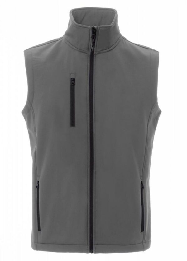 Chaleco Soft-Shell Modelo Glasgow con cremallera frontal