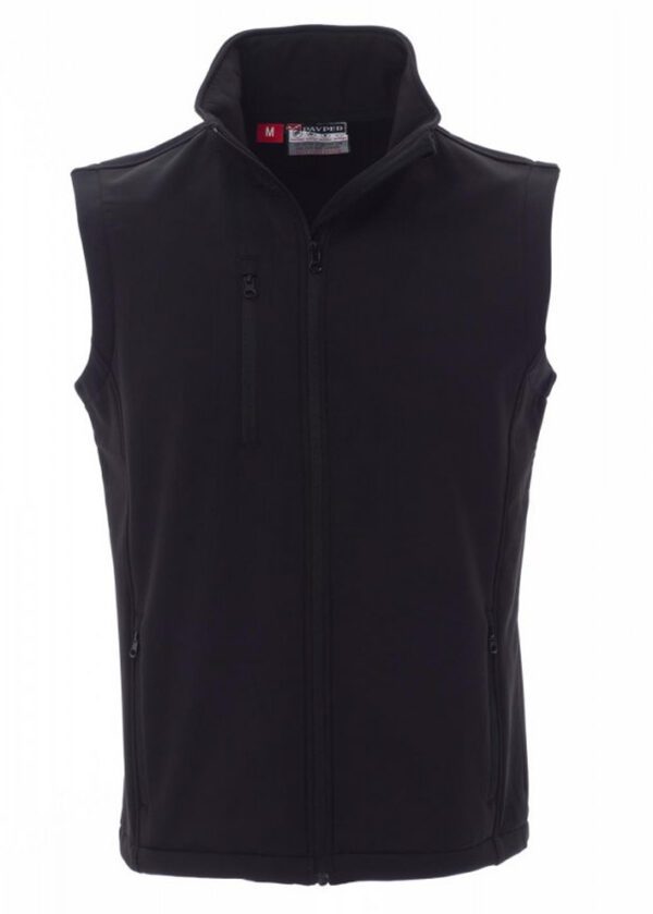 Chaleco Soft-Shell Modelo Glasgow con cremallera frontal