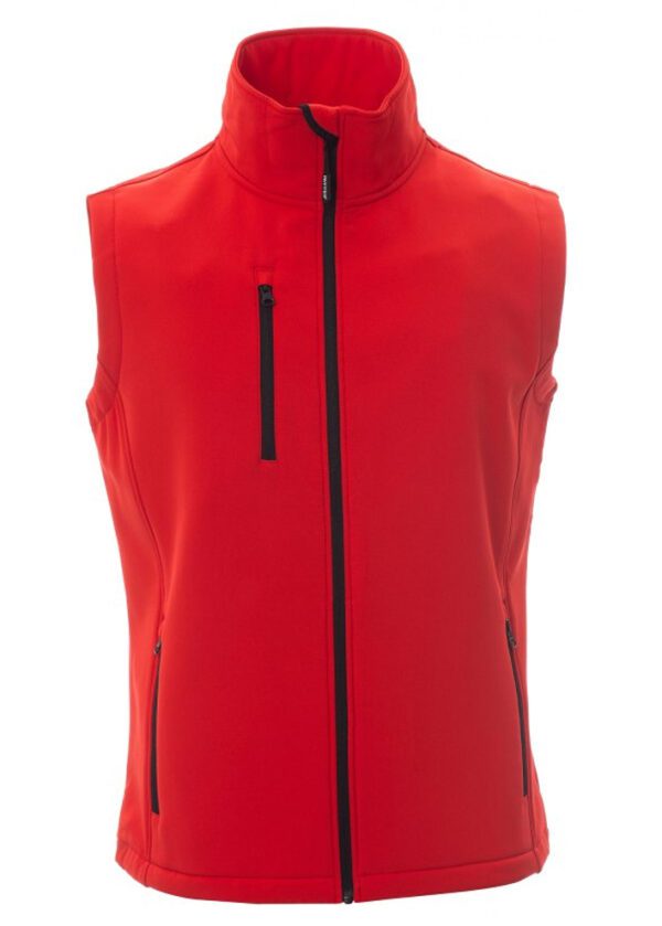 Chaleco Soft-Shell Modelo Glasgow con cremallera frontal