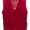 Chaleco de Verano Payper Pocket en color rojo