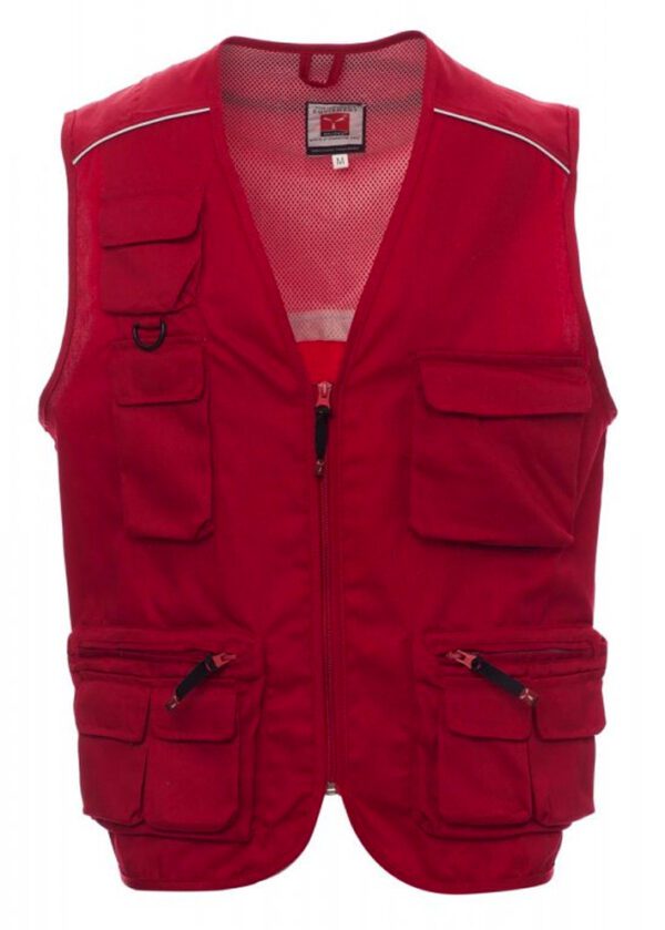Chaleco de Verano Payper Pocket en color rojo