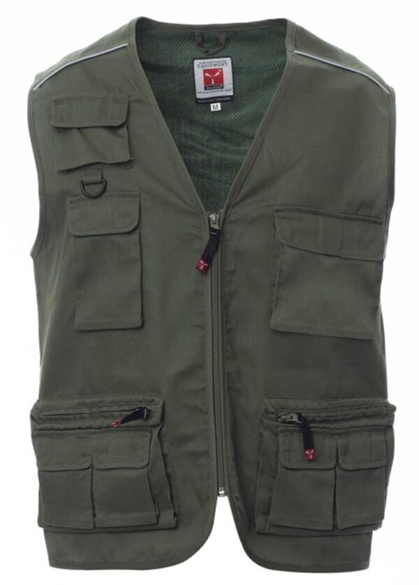 Chaleco de Verano Payper Pocket en color verde militar