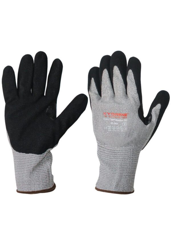 Guantes resistentes a cortes 01-301 PAYPER: cómodos, precisos y seguros para trabajos de manipulación y montaje de objetos cortantes.