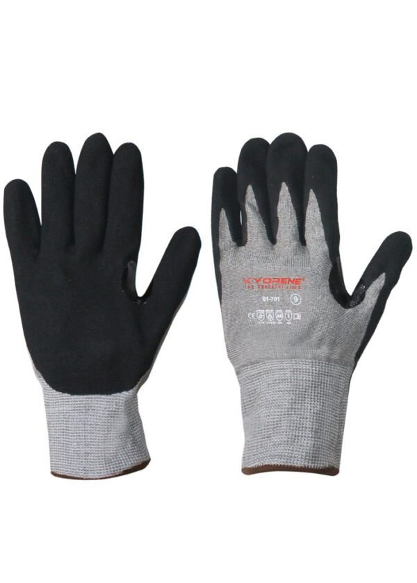 Guantes resistentes a cortes 01-701 PAYPER: la protección óptima para tus manos en trabajos de manipulación y montaje de objetos cortantes.