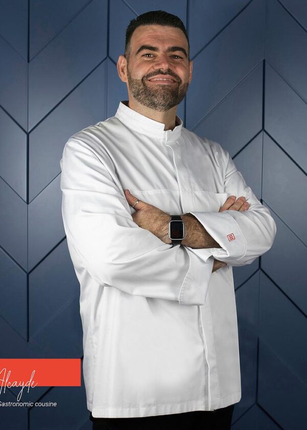 Chaqueta GASTROCHEF Apolo: Rendimiento y Estilo Unisex en la Cocina