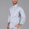 Chaqueta de Cocina Unisex BELTRÁN TEJIDO RECICLADO: Elegancia y Sostenibilidad en un Diseño Funcional.