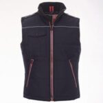 Chaleco acolchado Payper Shuttle 2.0 unisex con cremallera de contraste y bolsillos funcionales.