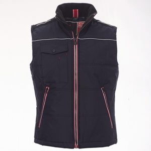 Chaleco acolchado Payper Shuttle 2.0 unisex con cremallera de contraste y bolsillos funcionales.