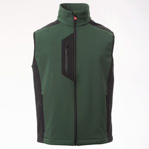 Chaleco soft-shell Cork para hombre bicolor.