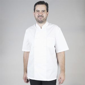 Chaqueta Cocina Unisex SARGA BLANCA M/C: Frescura y Estilo en la Cocina