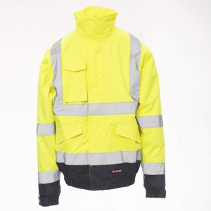 Descubre la chaqueta PADDOCK de PAYPER, una prenda de alta visibilidad diseñada para ofrecer comodidad y seguridad en entornos laborales exigentes.