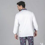 Chaqueta de cocina unisex PLANET TEJIDO RECICLADO.