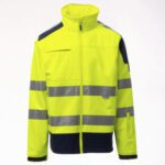 Chaqueta soft shell de alta visibilidad Payper: seguridad y comodidad en cualquier condición meteorológica.