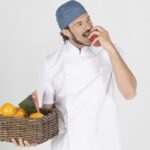 Chaqueta Cocina Unisex BOTON FORRADO M/C