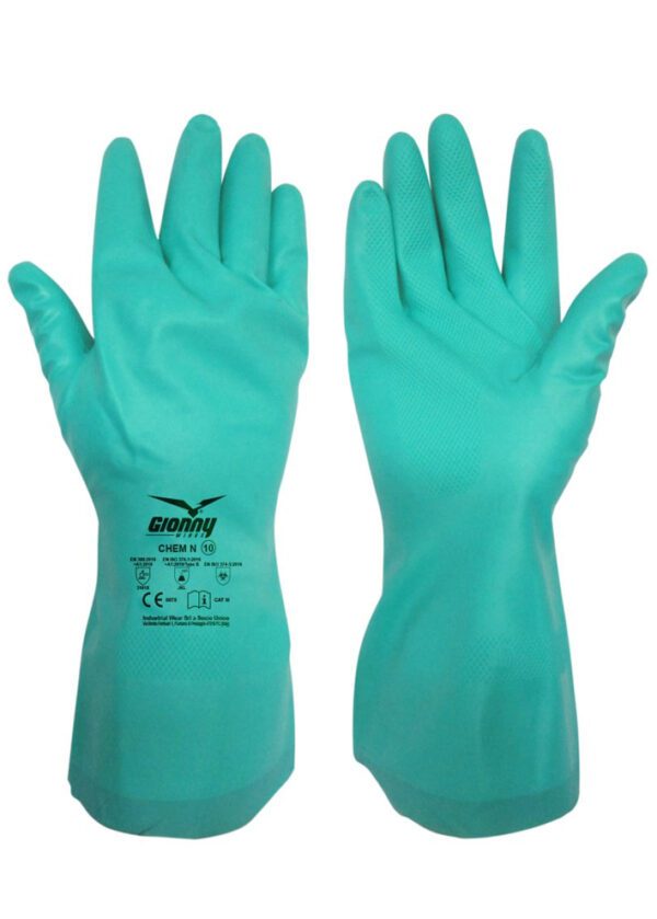 Guantes con revestimiento CHEM M PAYPER: protección química y microbiológica óptima para tus manos.