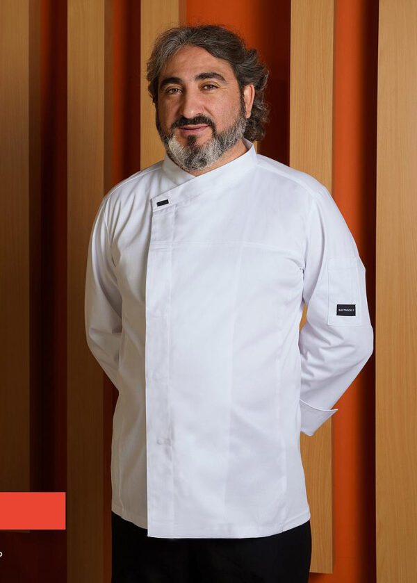Chaqueta de cocina unisex Circe: profesionalismo y comodidad para el chef exigente.