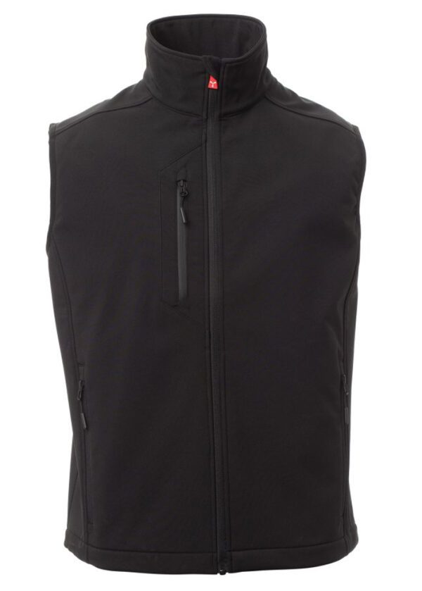 Chaleco soft-shell Cork para hombre bicolor.
