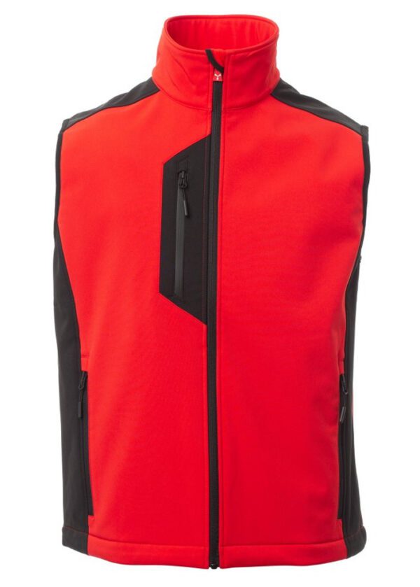 Chaleco soft-shell Cork para hombre bicolor.