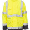 Descubre la versatilidad y seguridad de la chaqueta DOCKYARD de PAYPER: una parka 4 en 1 de alta visibilidad.