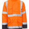 Descubre la versatilidad y seguridad de la chaqueta DOCKYARD de PAYPER: una parka 4 en 1 de alta visibilidad.