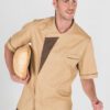 Chaqueta Cocina Unisex EGEA: Estilo Distintivo para Profesionales de la Cocina.