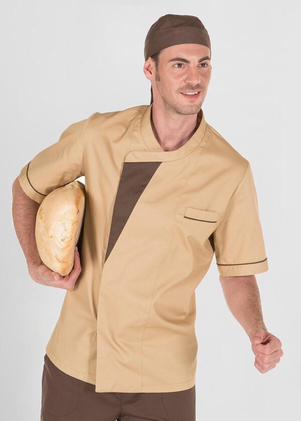 Chaqueta Cocina Unisex EGEA: Estilo Distintivo para Profesionales de la Cocina.
