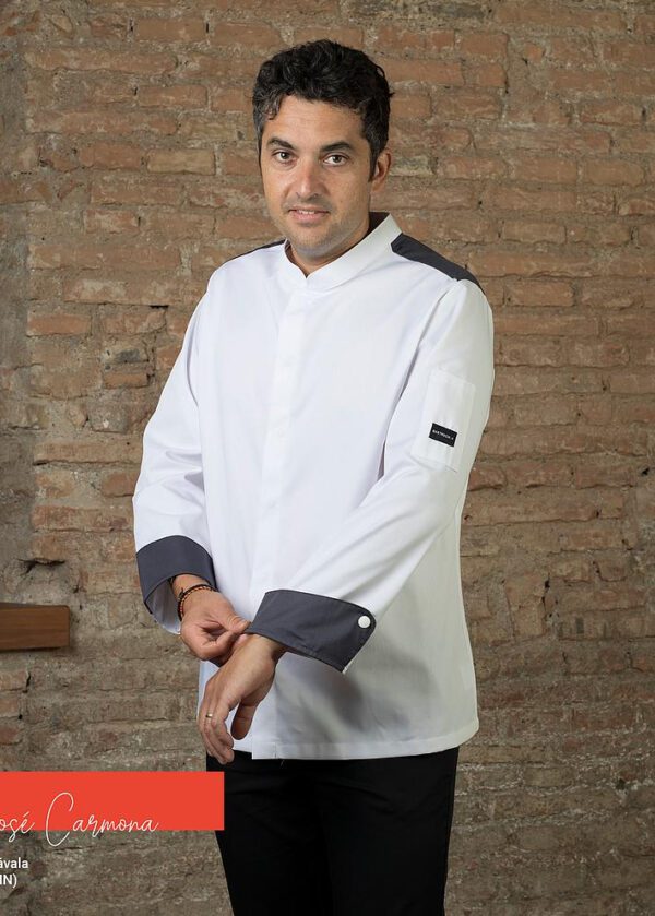 Chaqueta Cocina Hombre Helios - Comodidad y Durabilidad con Elegancia en Cada Detalle.