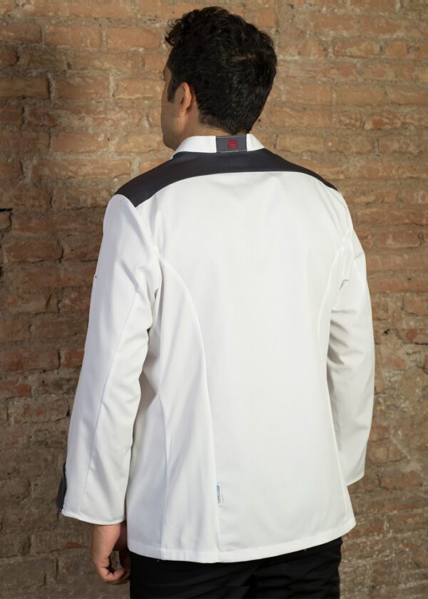Chaqueta Cocina Hombre Helios - Comodidad y Durabilidad con Elegancia en Cada Detalle.