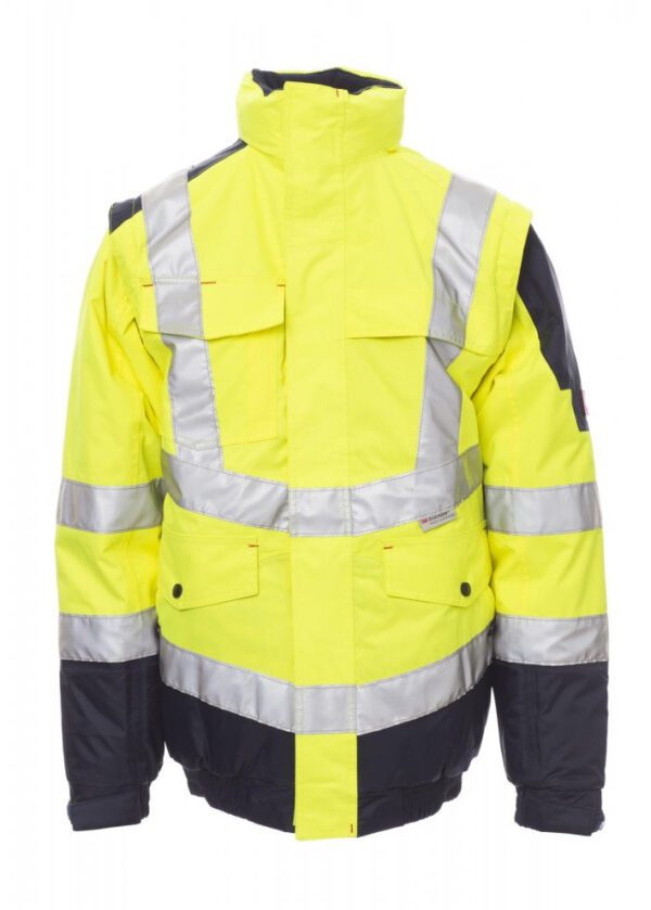 Chaqueta INTERSTATE PAYPER: Alta Visibilidad y Versatilidad