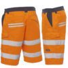 Bandas reflectantes y diseño funcional. Perfecta para trabajadores que requieren alta visibilidad y comodidad en entornos laborales